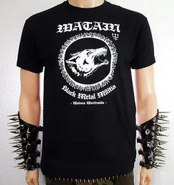 Men's Watain Black Metal Militia T-Shirt
