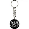 Assorted Metal Button Keychains