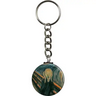Assorted Metal Button Keychains