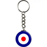 Assorted Metal Button Keychains