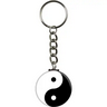 Assorted Metal Button Keychains