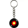 Assorted Metal Button Keychains