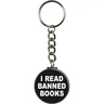 Assorted Metal Button Keychains