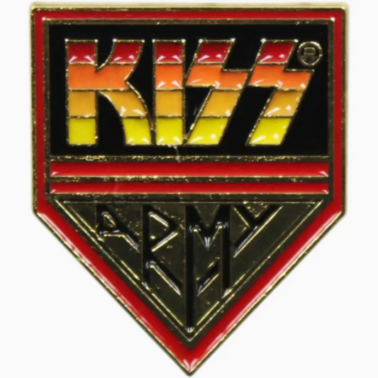 "Kiss Army" Logo Enamel Pin