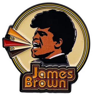 James Brown Singing Hat Pin