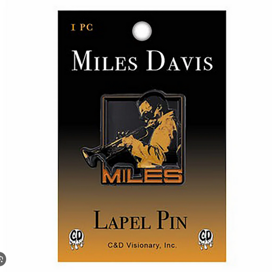 Miles Davis Trumpet Hat Pin