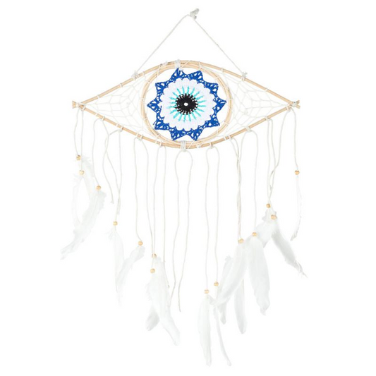 Macrame Evil Eye Dreamcatcher
