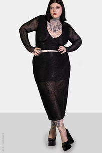 Women's Spinnerette Midi Skirt
