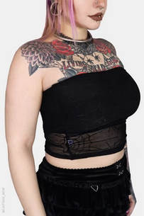 Women's Spinnerette Tube Top