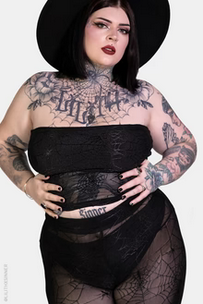 Women's Spinnerette Tube Top