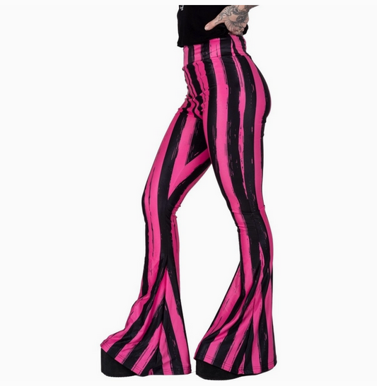 Striped Hellz Bellz Flares