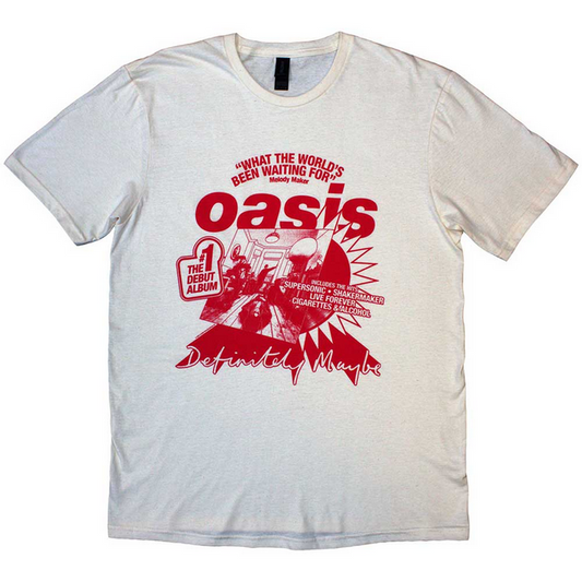 Unisex Oasis What The World's Been Waiting For T-Shirt