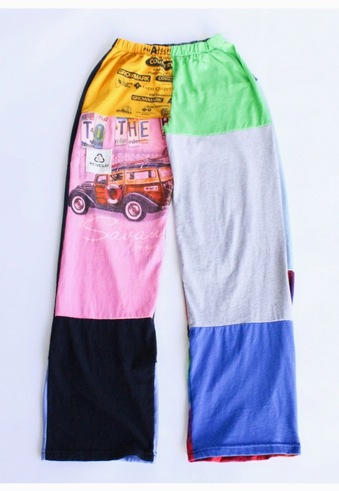 Unisex Graphic Tee Recycled Pants
