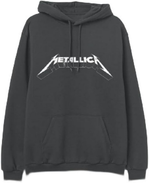 Men's Pullover Classic Metallica Logo Hoodie
