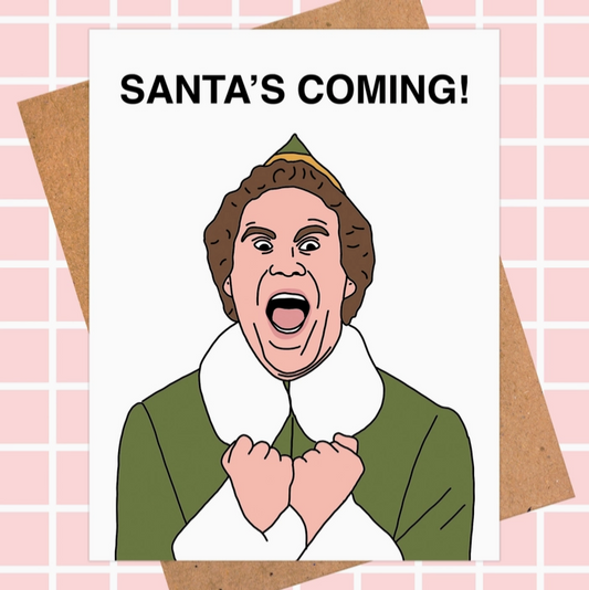 Will Ferrell Elf Christmas Card