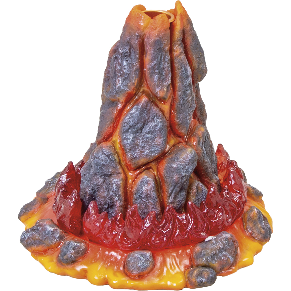 LED Volcano Backflow Incense Burner