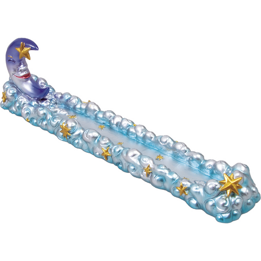 Crescent Moon Starry Incense Burner
