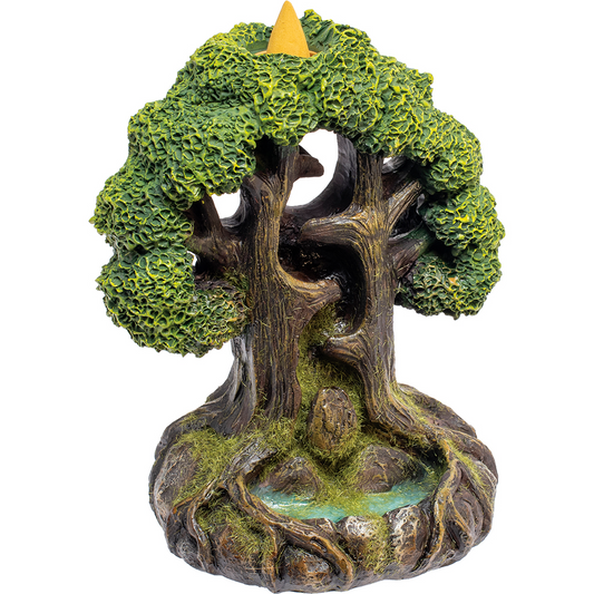 Tree of Life Backflow Incense Burner