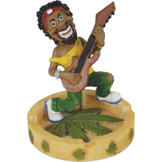 Jamaican Guitar Player Ashtray