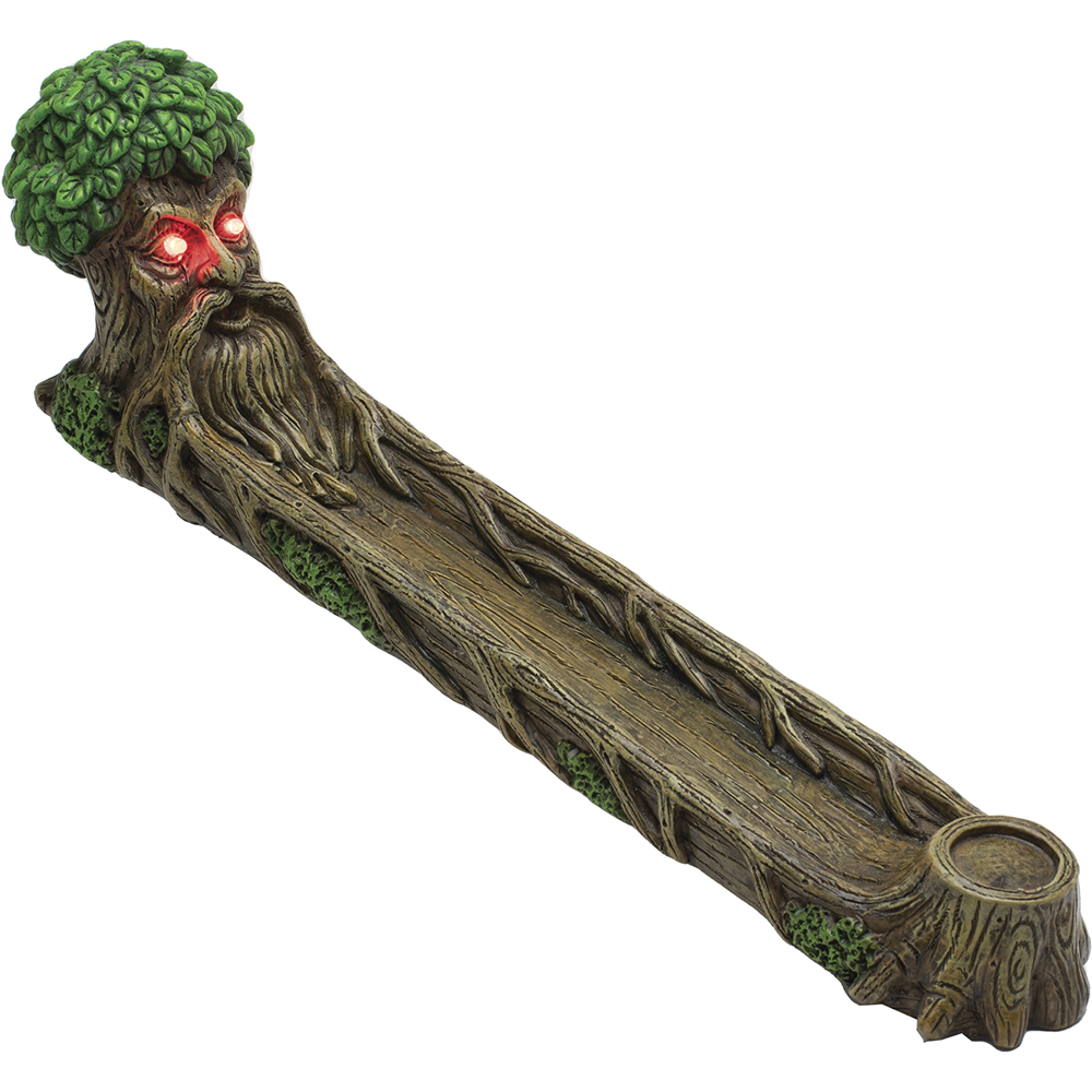 LED Treeman Face Incense Burner
