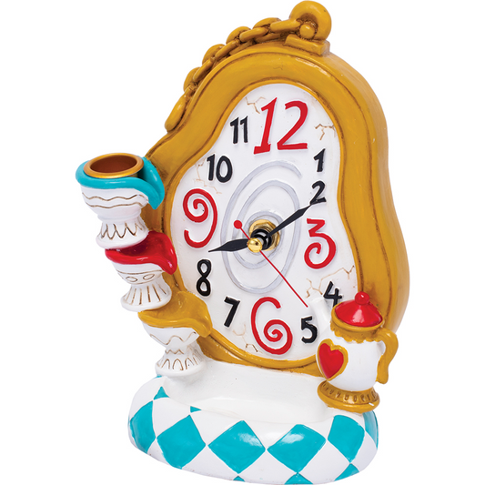 Alice in Wonderland Melting Clock Backflow Incense Burner