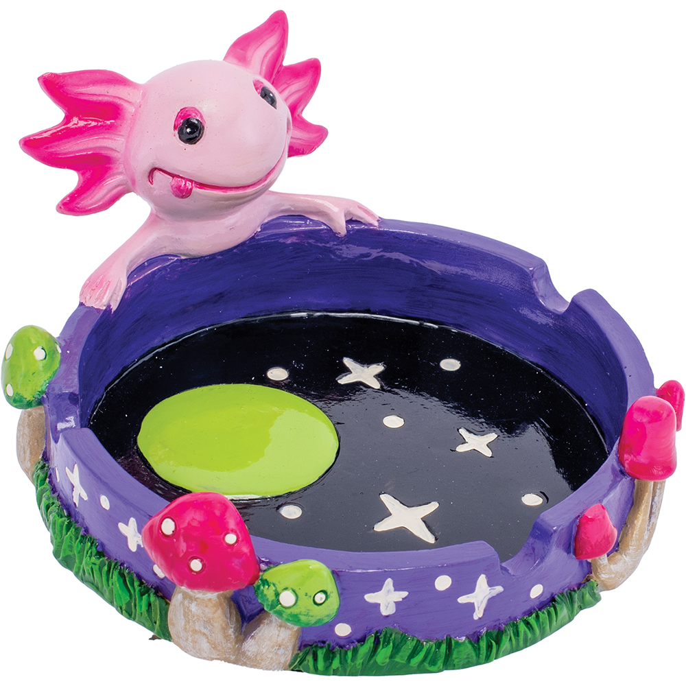 Pink Axolotl Mushroom Ashtray