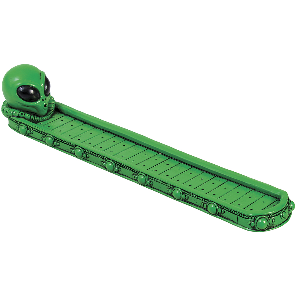 Green Alien Incense Burner
