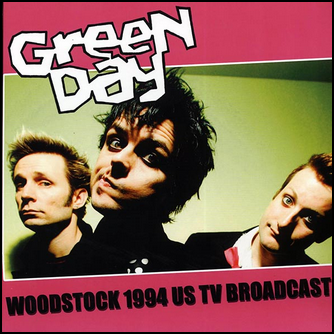 Green Day Woodstock 1994 US Broadcast Vinyl LP