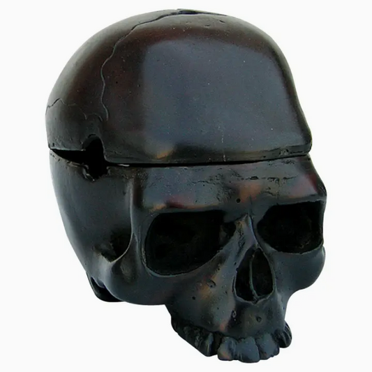 Resin Skull Box Ash Tray