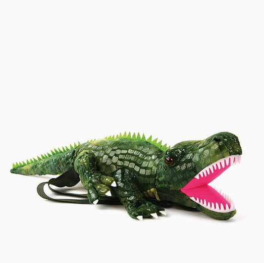 Alligator Plush Mini Backpack