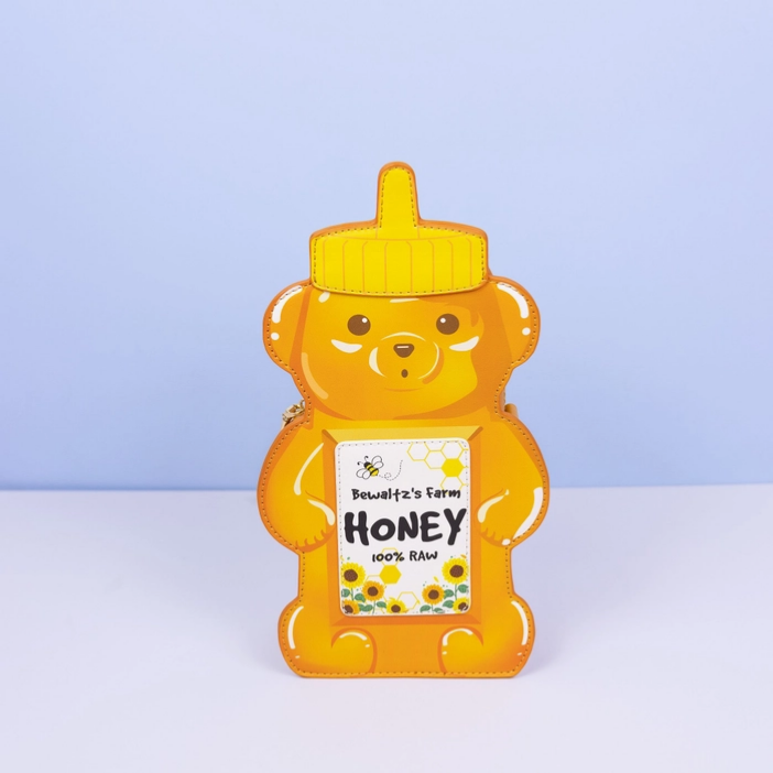 Honey Bear Bottle Crossbody