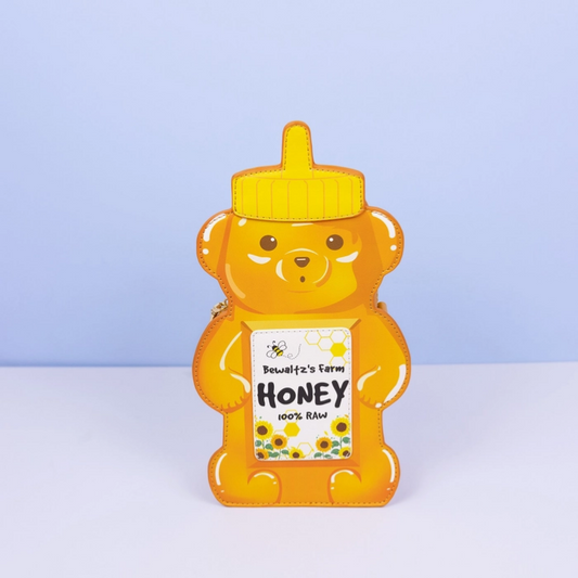 Honey Bear Bottle Crossbody