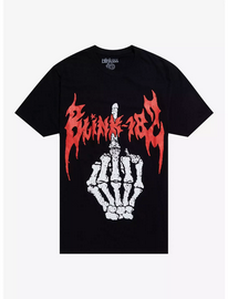 Men's Blink-182 Middle Finger T-Shirt