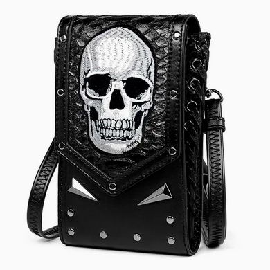 Steampunk Skull Shoulder Pouch