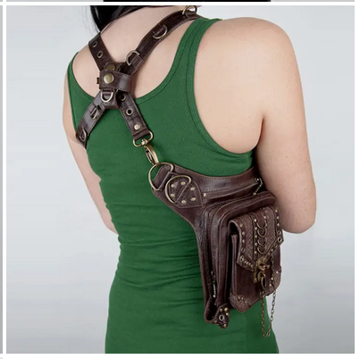 Multi-Wear Gothic Steampunk Body Bag