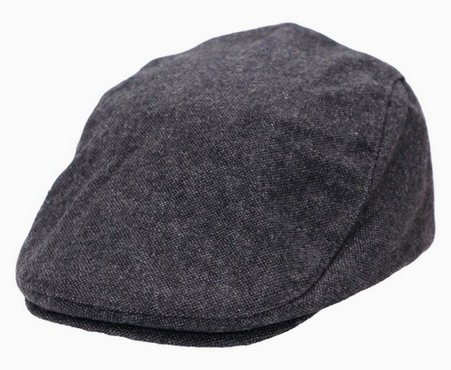 Classic Tweed Newsie Flat Cap