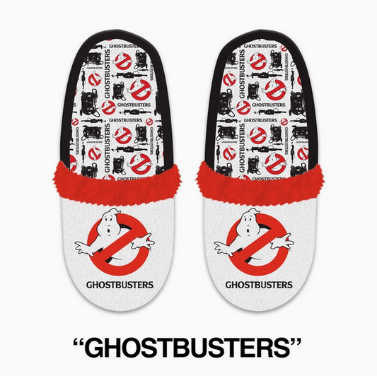Ghostbusters - Odd Fuzzy Slide Slippers