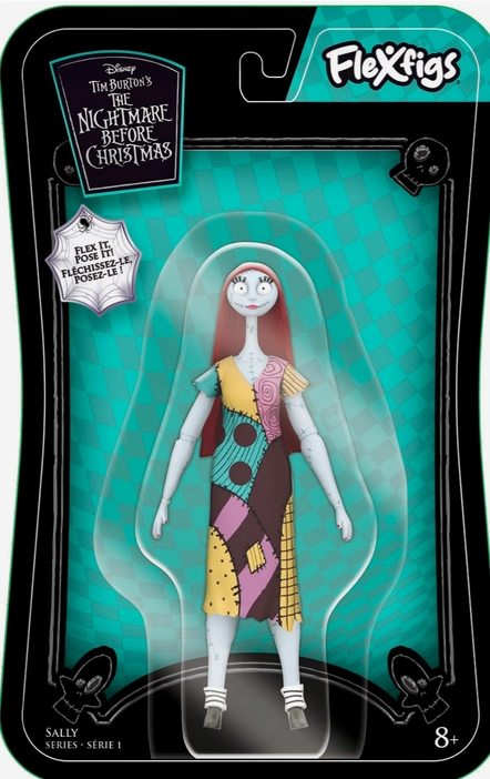 Flexsfigs Bendable  Nightmare Before Christmas Figures