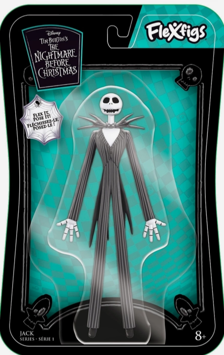 Flexsfigs Bendable  Nightmare Before Christmas Figures