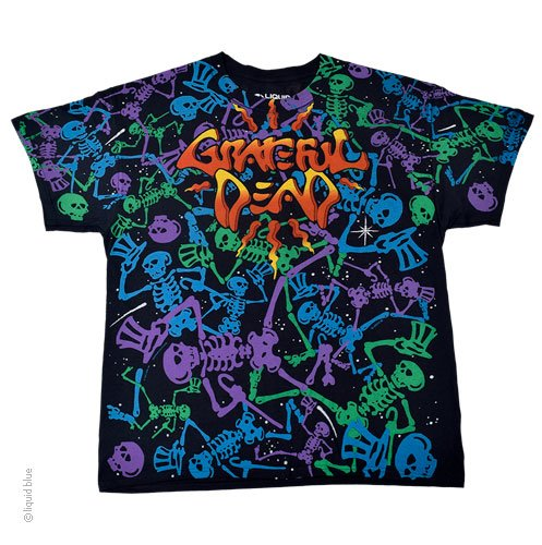 Men's Grateful Dead Skeletons Dead Space T-Shirt