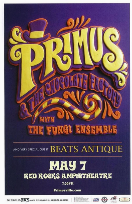 Primus Red Rocks 2015 Art Print
