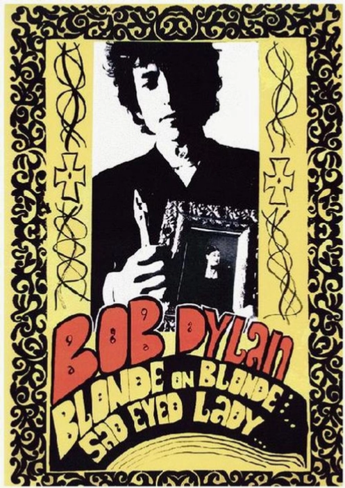 Bob Dylan Blonde On Blonde 1966 Art Print