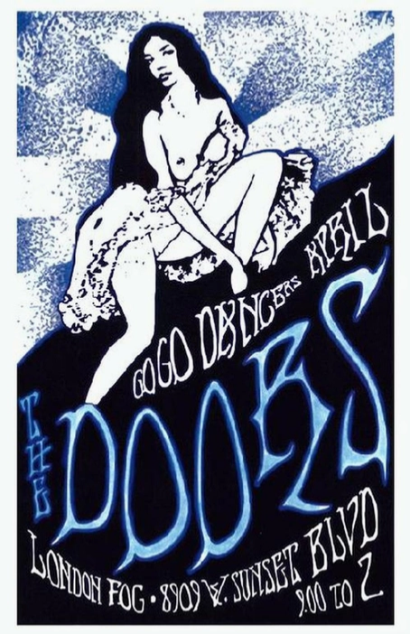 The Doors Sunset Blvd Art Print