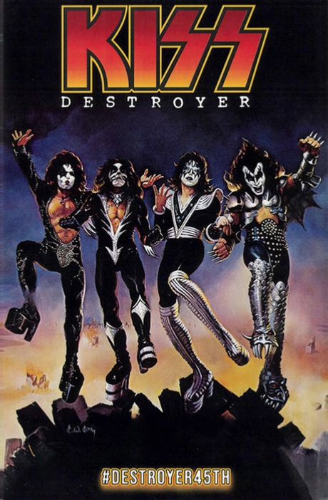 Kiss Destroyer 1976 Art Print