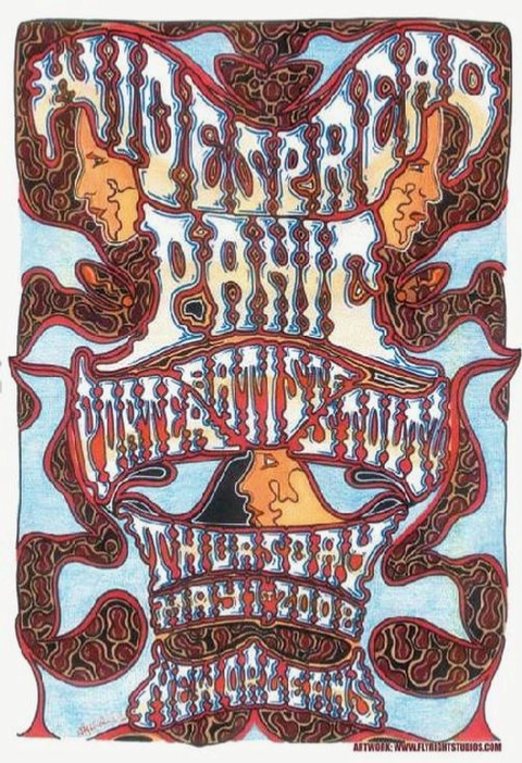 Widespread Panic New Orleans 2008 Art Print