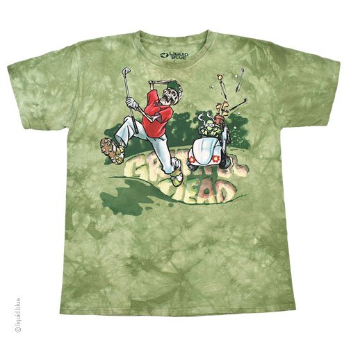 Men's Grateful Dead Tie-Dye Round of Golf T-Shirt