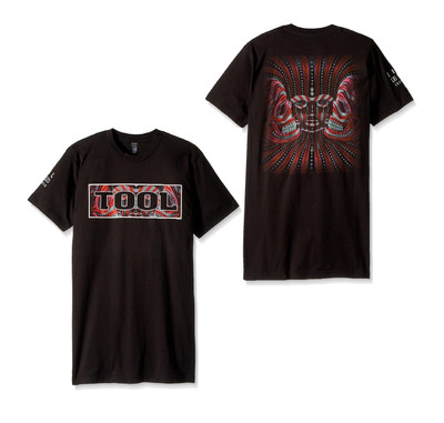 Men's Tool Three Red Faces New Sleeve T-Shirt