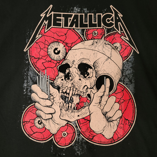Men's Metallica Eyeball Skulls T-Shirt
