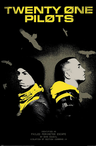 21 Pilots Trench Vultures Poster