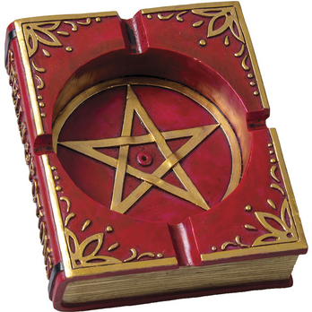 Wiccan Spellbook Incense Burner Ashtray